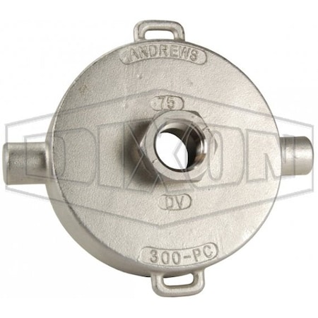 Dixon A100 3 in TANK TRUCK WASH OUT ADAPTER 3/4NPT,  A100TTB